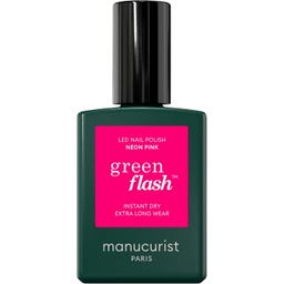 Manucurist Green Flash Gel Nail Polish - Neon Pink