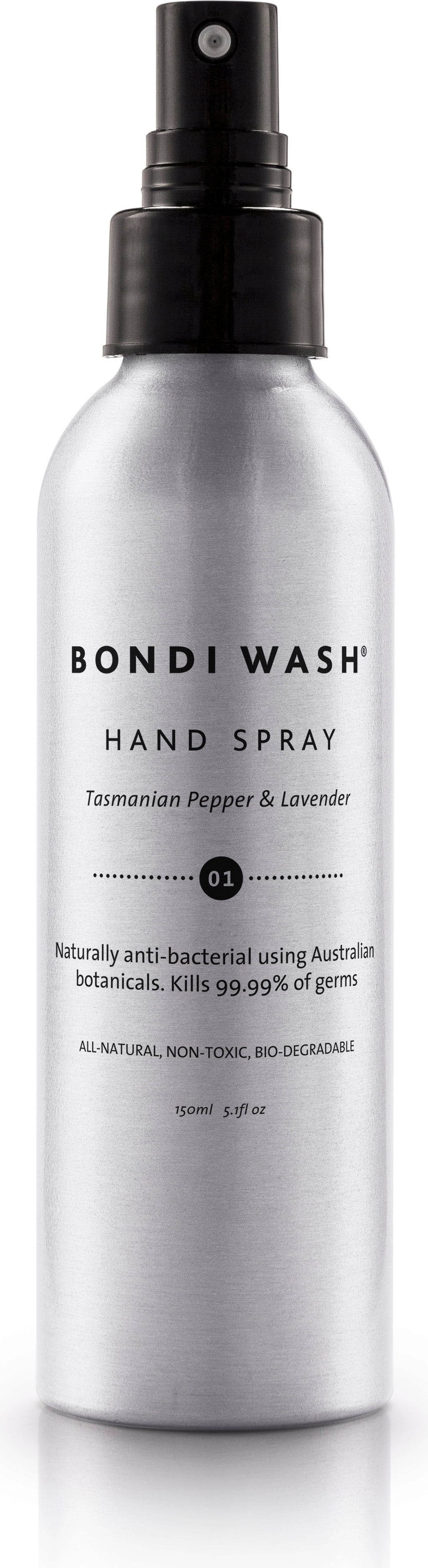 Bondi Wash Hand Spray Tasmanian Pepper & Lavender