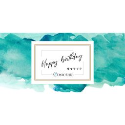 Tarjeta regalo "Happy Birthday" - formato PDF