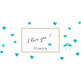 Geschenkgutschein "I Love You" zum Selberdrucken