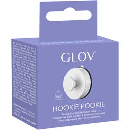 Gancho de baño de fuerte succión Hookie Pookie - White