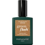 Green Flash Gel Nail Polish Colourful Shades