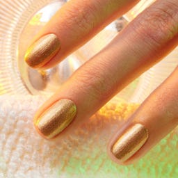 Green Flash Gel Nail Polish Colourful Shades - Shimmer