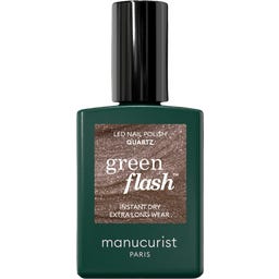 Green Flash Gel Nail Polish Colourful Shades - Quartz