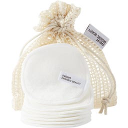 Evolve Organic Beauty Reusable Makeup Remover Pads - 7 pièces