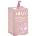 Bunny Ears Headband - 2in1 Hair Protecting Headband & Hair Tie - Pink