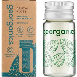 Georganics Dental Floss English Peppermint - 1 ks