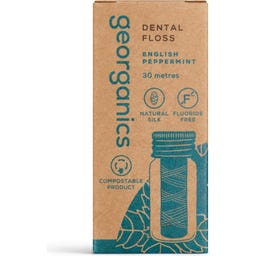 Georganics Dental Floss English Peppermint - 1 ks