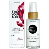 I WANT YOU NAKED Sweet Roses Pure Aloe Hand Cream