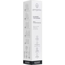 Activated Charcoal & Hydroxyapatite Fluoride Toothpaste - 75 ml