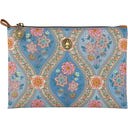 Platte Toilettas Charly Ornamento - Medium - Blauw