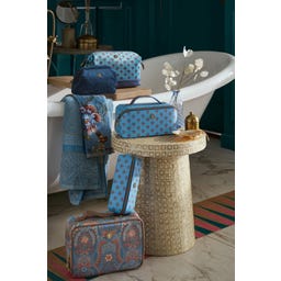 Pip Studio Toilettas Coco Ornamento - Medium - Blauw