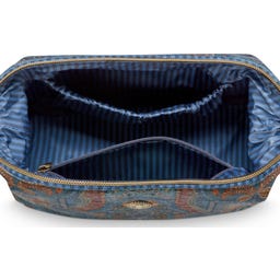 Pip Studio Kosmetiktasche Cooper Jabali, mittelgroß - Blau
