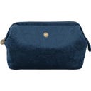 Toilettas Cooper Fluweel Quilty Days - Extra Groot - Blauw