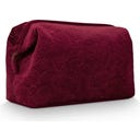 Козметична чантичка Cooper Velvet Quilty Days, изключително голяма - Червено