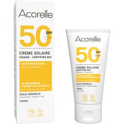 Acorelle Gesichts-Sonnencreme LSF 50 - 50 ml