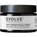 Evolve Organic Beauty Daily Renew Facial Cream - 30 ml