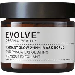 Evolve Organic Beauty Radiant Glow Two-in-One Mask - 60 ml