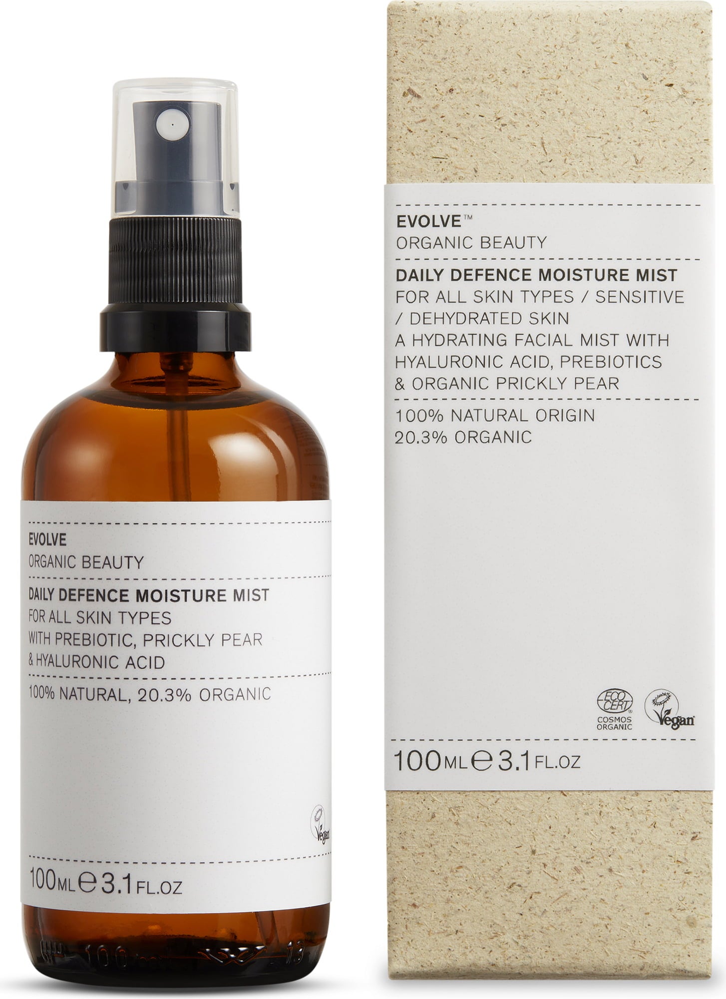 Evolve Organic Beauty Daily Defence Moisture Mist - 100 ml
