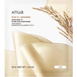 Anua Rice 70 Glow Collagen Mask - 1 Stk
