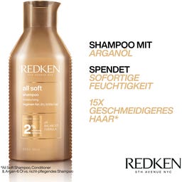 Redken All Soft Shampoo - 500 ml