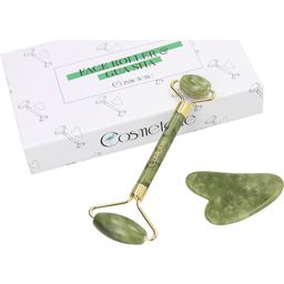 Cosmeterie Face Roller + Gua Sha Gift Set
