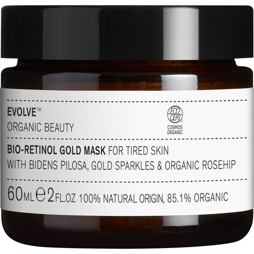 Evolve Organic Beauty Bio-Retinol Gold Mask - 60 ml