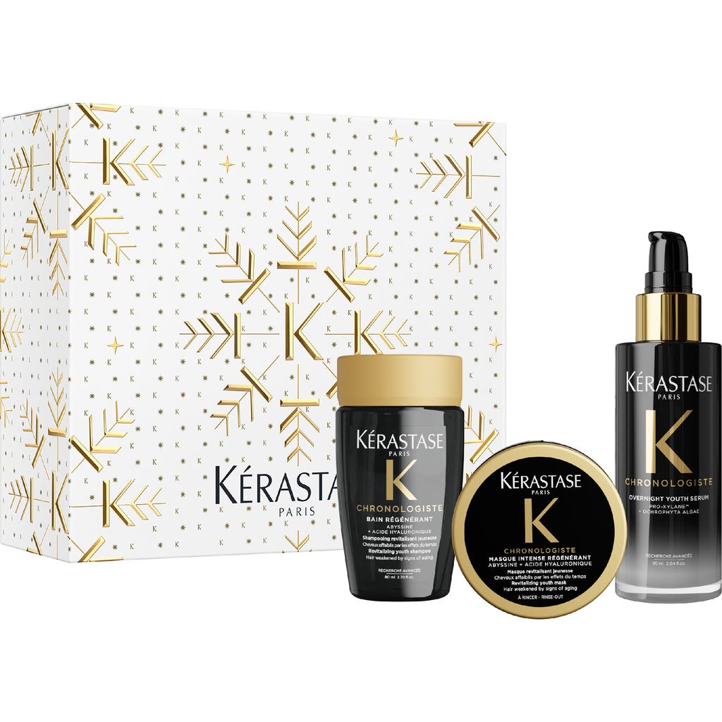 KÉRASTASE CHRONOLOGISTE 3点セット Kérastase Chronologiste Trio XMas Set, 1 set - Cosmeterie Online Shop