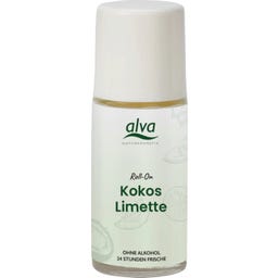 alva Naturkosmetik Kokos & Limoen Roll-On Deodorant - 50 ml