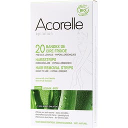 Acorelle Kylmävahaliuskat vartalolle - 20 kpl