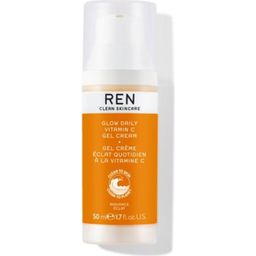 REN Clean Skincare Vegan Glow Daily gél-krém C-vitaminnal