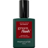 Green Flash Gel Nail Polish -  Red & Bordeaux