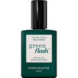 Manucurist Vernis Green Flash Gel - Blanc & Naturel