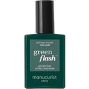Green Flash Gel Nail Polish Top Coat, 15 ml