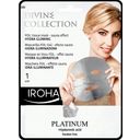 Iroha Nature Divine Platinum Foil Tissue Maszk - 1 db