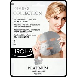 Iroha Nature Divine Platinum Foil Tissue Maszk