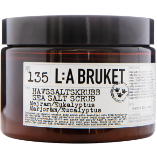 L:A BRUKET No. 135 Salt Scrub Marjoram/Eucalyptus - 420 г