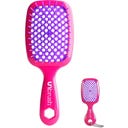 UNbrush Hairbrush Duo Mini Set - Pink