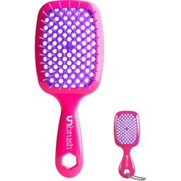 UNbrush Hairbrush Duo Mini Set - Pink