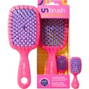 UNbrush Hairbrush Duo Mini Set - Pink
