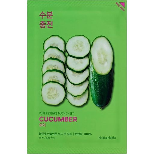 Holika Holika Pure Essence Mask Sheet - Cucumber - 1 szt.