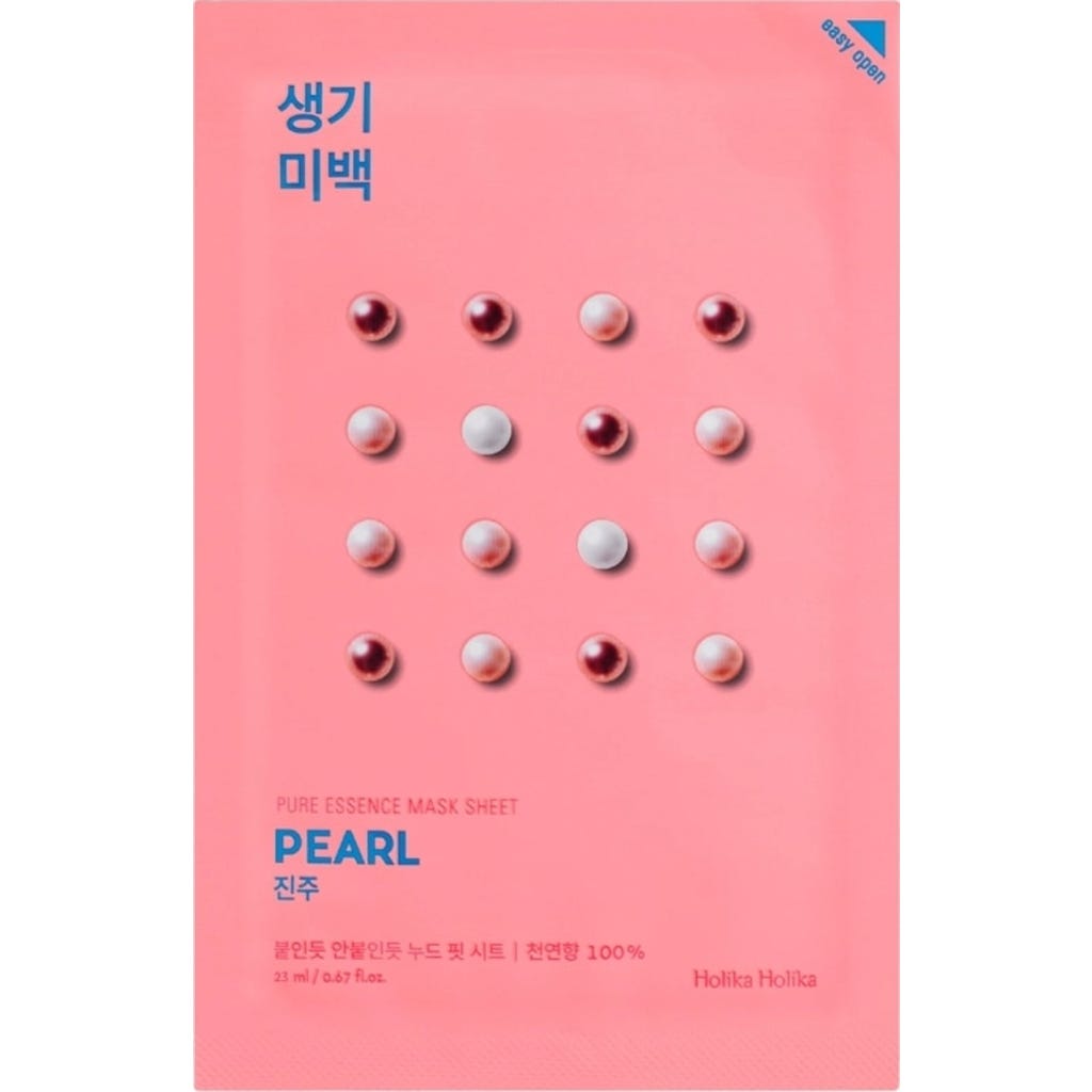 Holika Holika Pure Essence Mask Sheet - Pearl - Cosmeterie Online Shop