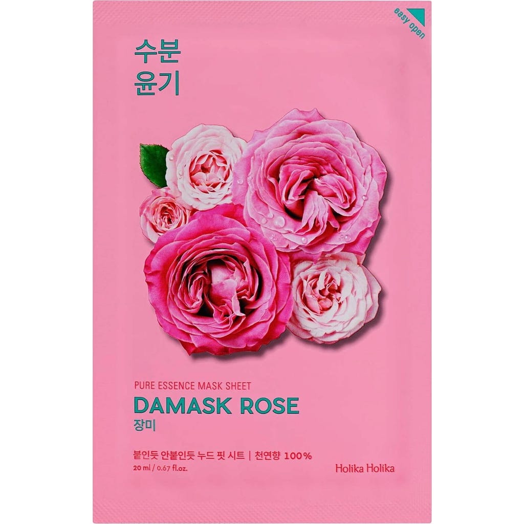 Holika Holika Pure Essence Mask Sheet - Rose - Cosmeterie Online Shop