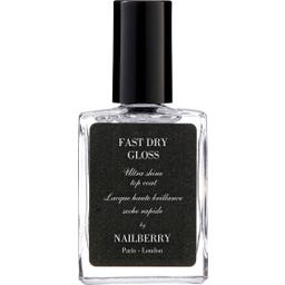 Nailberry Fast Dry Gloss Top Coat - 15 ml