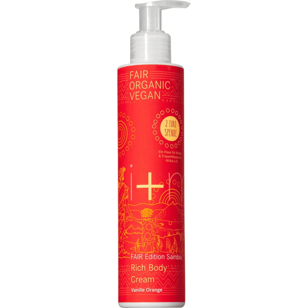 i+m Naturkosmetik Fair Edition Zambia Rich Body Cream Orange