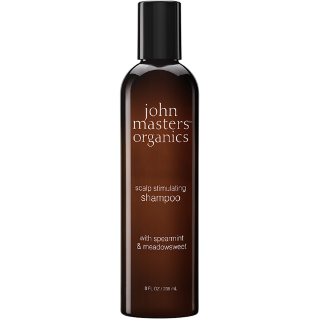 John Masters Organics Scalp Stimulating Shampoo with Spearmint Meadowsweet Cosmeterie