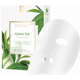 Farm To Face Collection Sheet Mask - Green Tea - 3 Pcs
