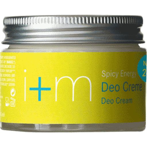 i+m Naturkosmetik Spicy Energy Cream Deodorant - 30 ml