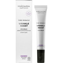 MÁDARA TIME MIRACLE Wrinkle Resist Eye Cream - Avec applicateur (20 ml)