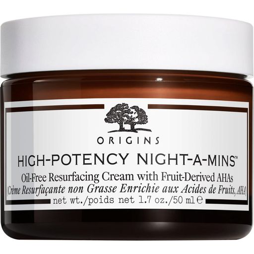 High-Potency Night-A-Mins™ - Oil-Free Resurfacing Cream with Fruit-Derived AHAs - 50 ml